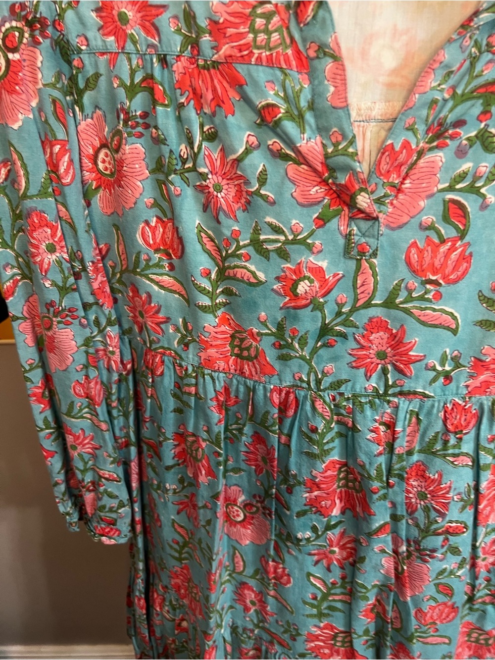 MADISON MATHEWS Dress Floral
Multicolor Small Long Sleeve - Picture 6 of 13